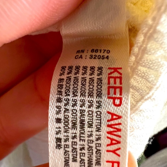 Free People Gorgeous Puff Sleeve Blouse Deep V Plunge Neckline Cream Size Large - Picture 10 of 11